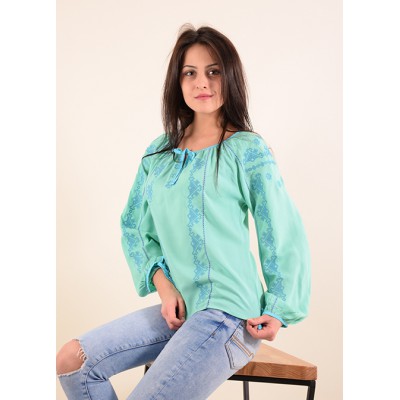 Embroidered blouse "Xenia" 15